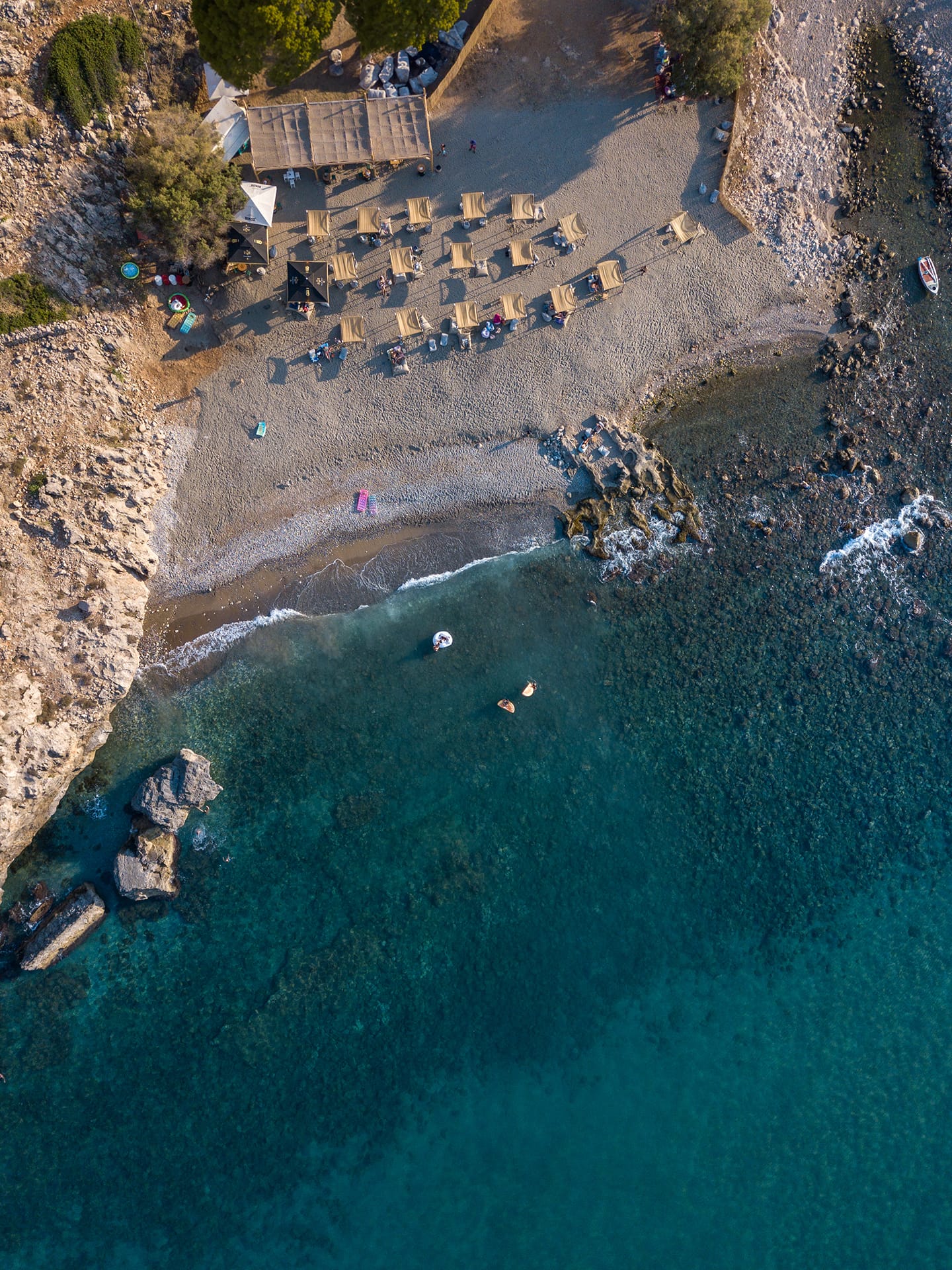 rethymno greece beach